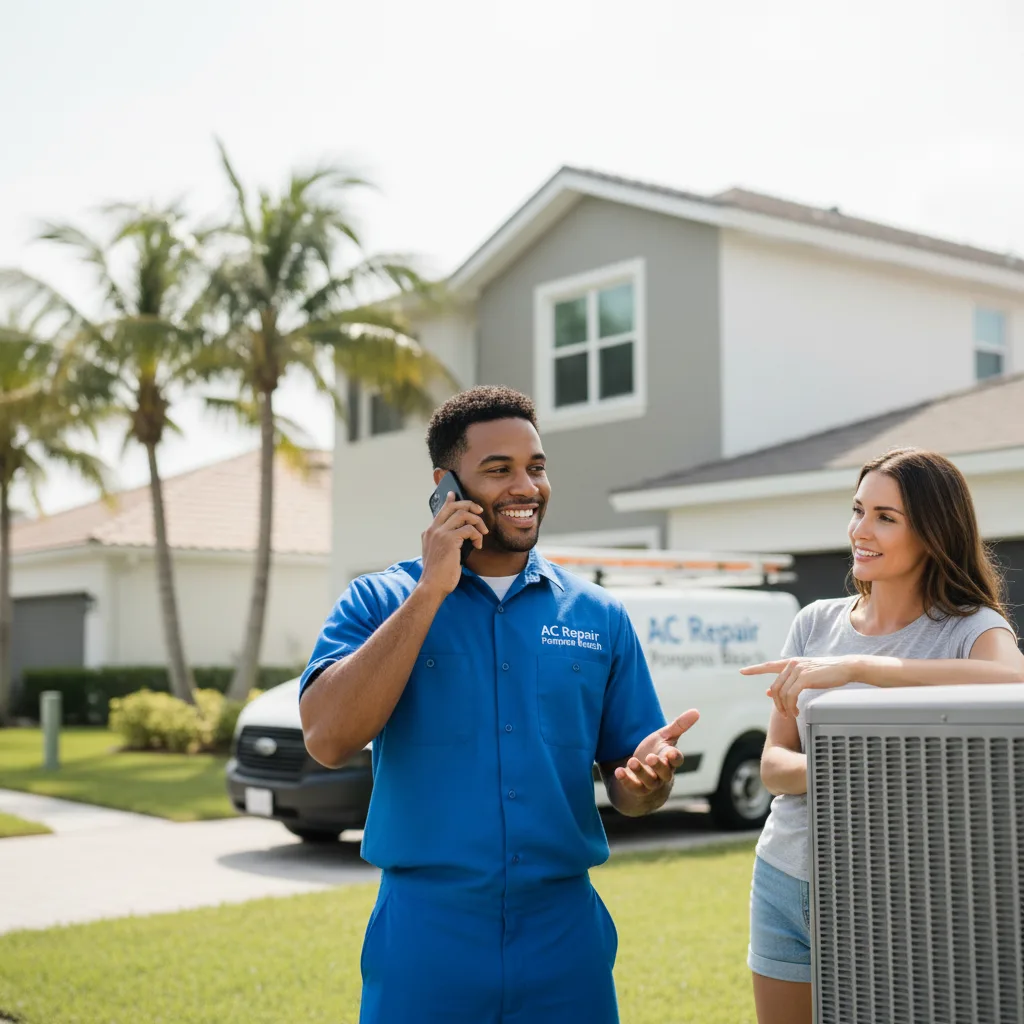 AC Repair Pompano Beach customer support in North Miami Beach